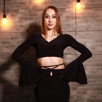 Топ "Michelle" волан (олія)