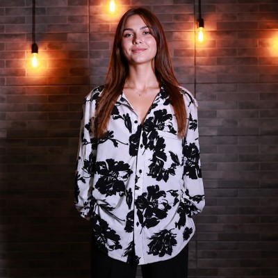Унісекс сорочка Night Flowers СП-7