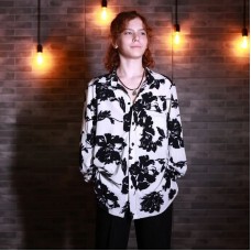 Рубашка unisex "Night Flowers"