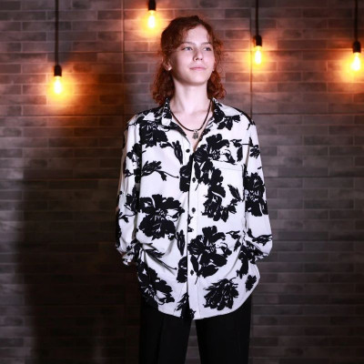 Унісекс сорочка Night Flowers СП-7
