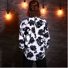 Рубашка unisex "Night Flowers"