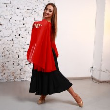 Танцювальне боді для стандарту J.E.M BUTTERFLY AIR Red