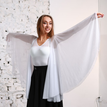 Танцювальне боді для стандарту J.E.M BUTTERFLY AIR White
