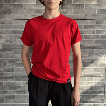 Футболка коса Red