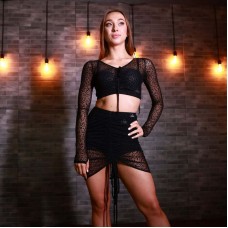 Спідниця "Naomi" Leo Net Black