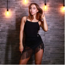 Спідниця – хустка "Lisa"  Leo Net  Black
