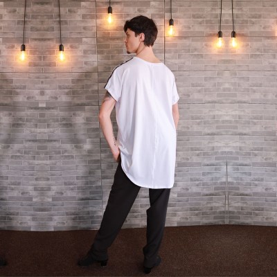 Футболка "Oversize Long Gayd" White