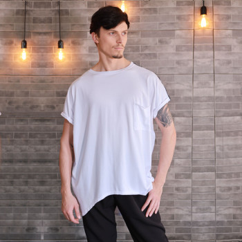 Футболка "Oversize Long Gayd" White