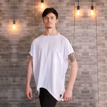 Футболка "Oversize Long Gayd" White