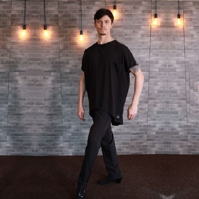 Футболка "Oversize Long Gayd" Black