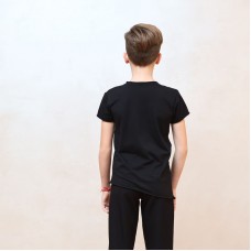 Oblique T-shirt "Black"