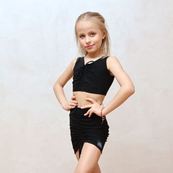 Топ "Lola" Black на затяжках
