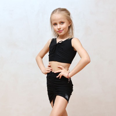 Топ "Lola" Black на затяжках