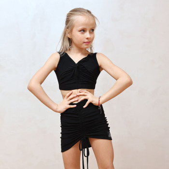 Топ "Lola" Black на затяжках